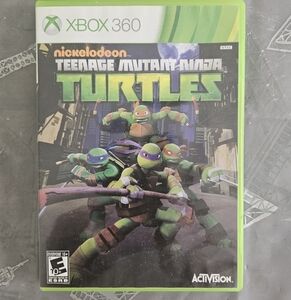 Teenage Mutant Ninja Turtles  - Xbox 360 (Pre-Owned/Scratched)